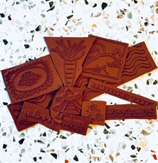 Lykkepakke - Umonterede Stempler (10 stk.)